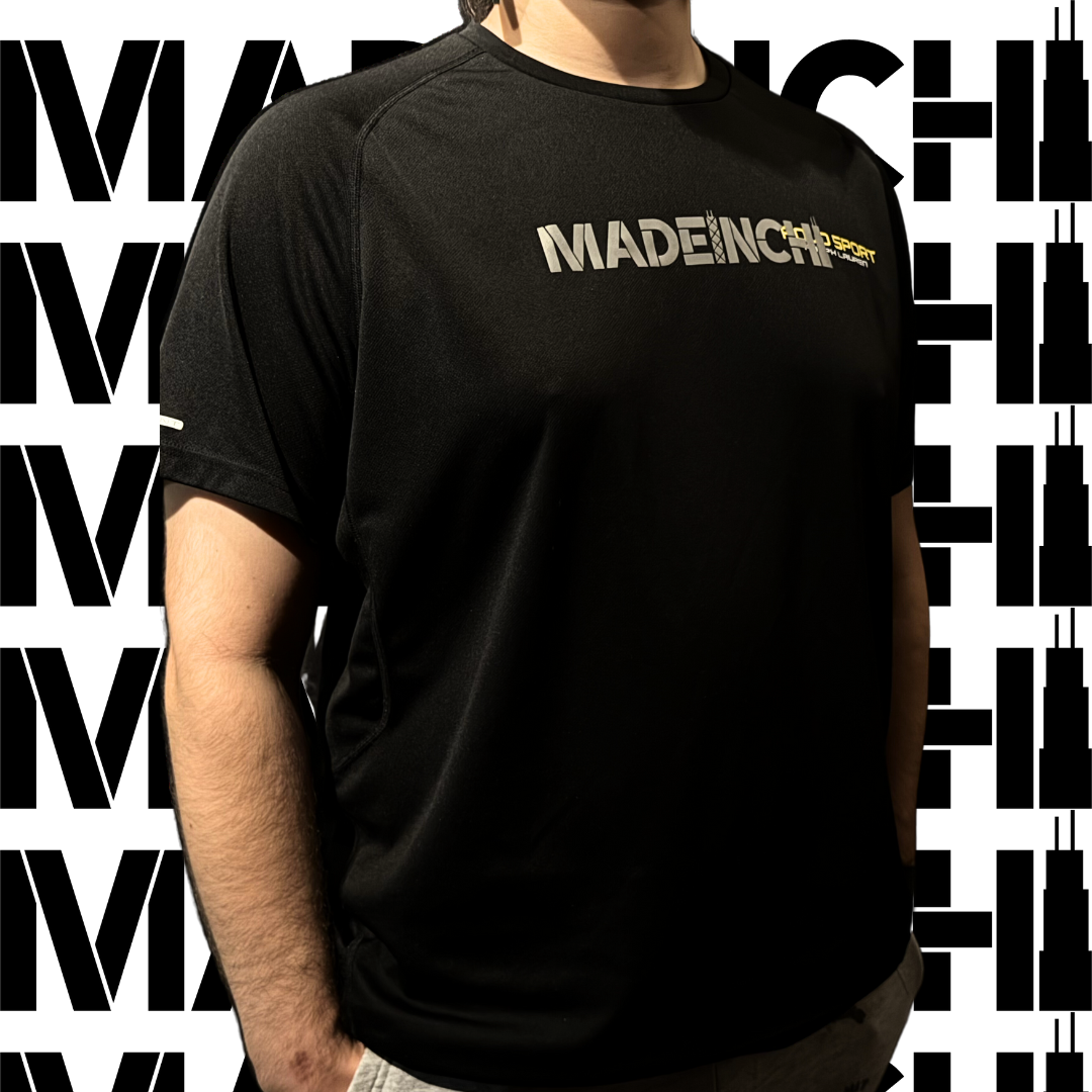 Thrifted RL Polo Sport Tee with Reflective Print