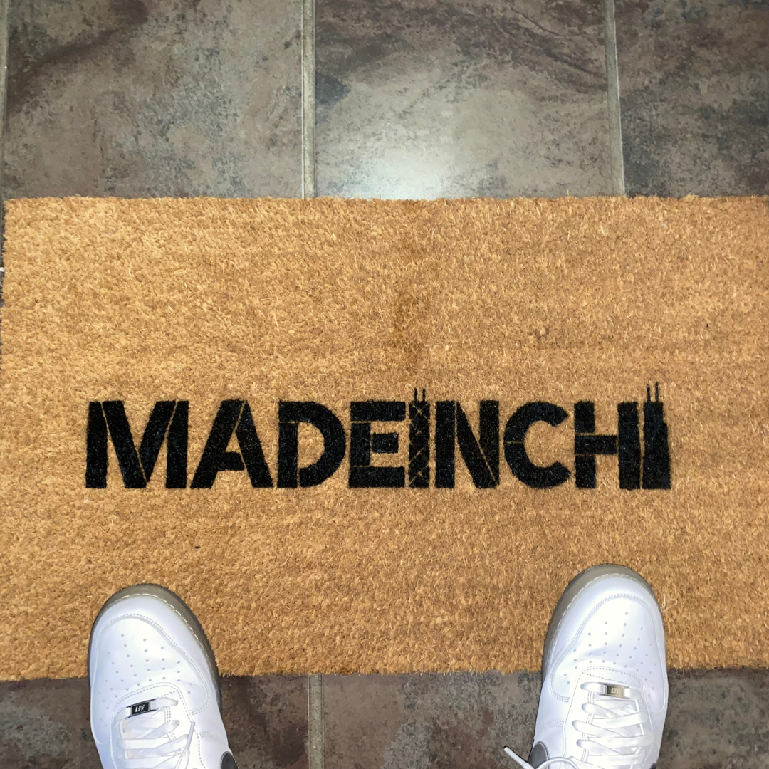 Shoe Stopper - Beige Welcome Mat – MADEINCHI